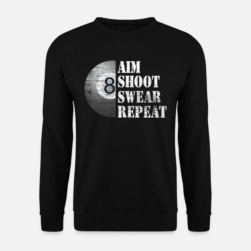 billiards - Unisex Sweatshirt - black