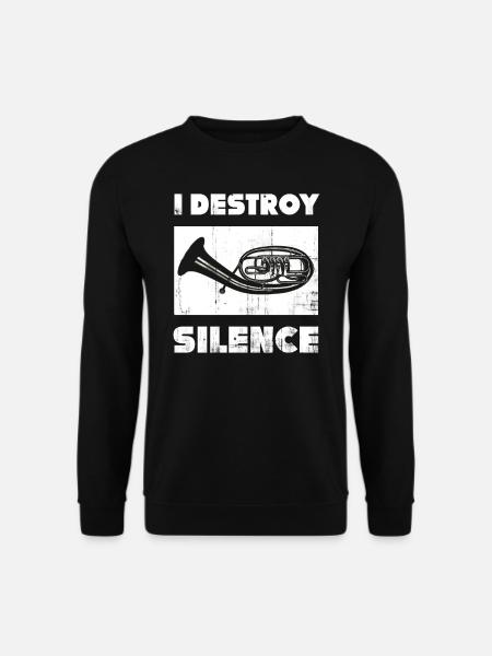 tenorhorn - Unisex Pullover - Schwarz