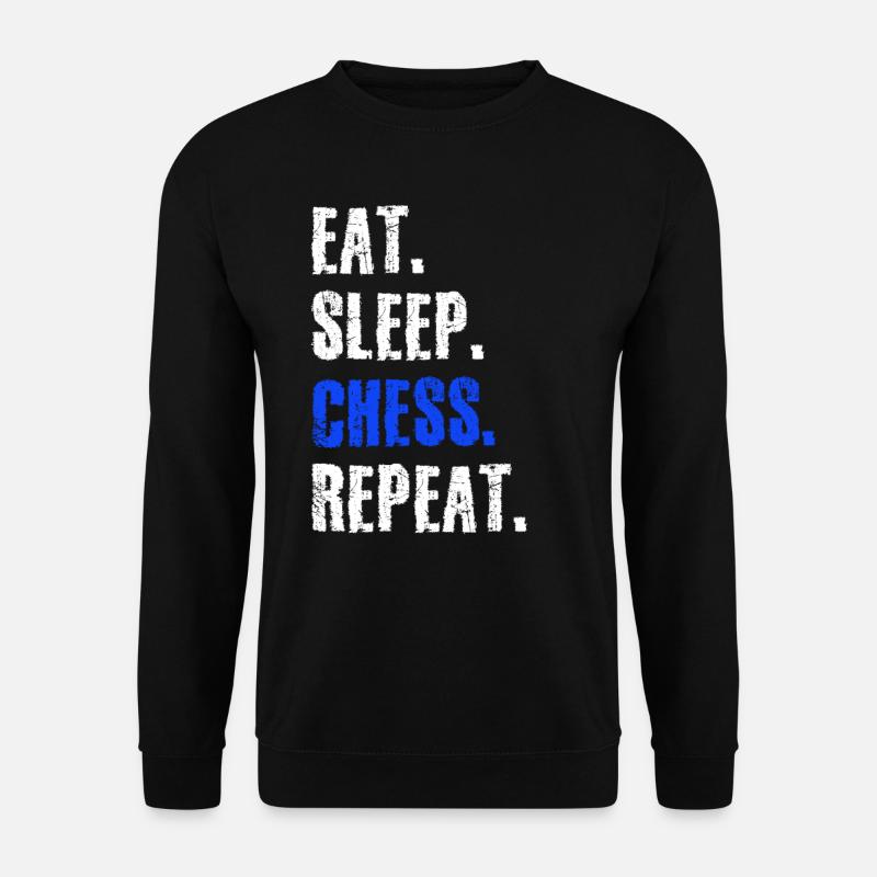 schach - Unisex Pullover - Schwarz
