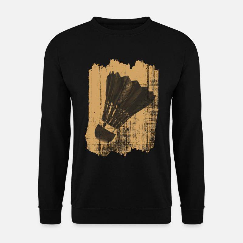 Badminton federball - Unisex Pullover - Schwarz