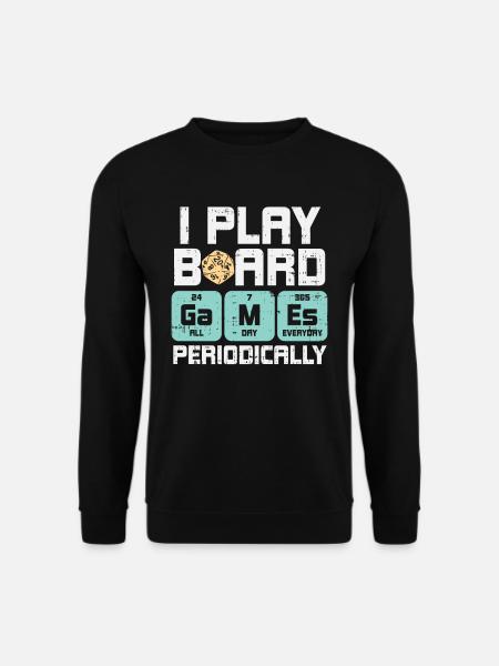 D20 shirt - Unisex Pullover - Schwarz