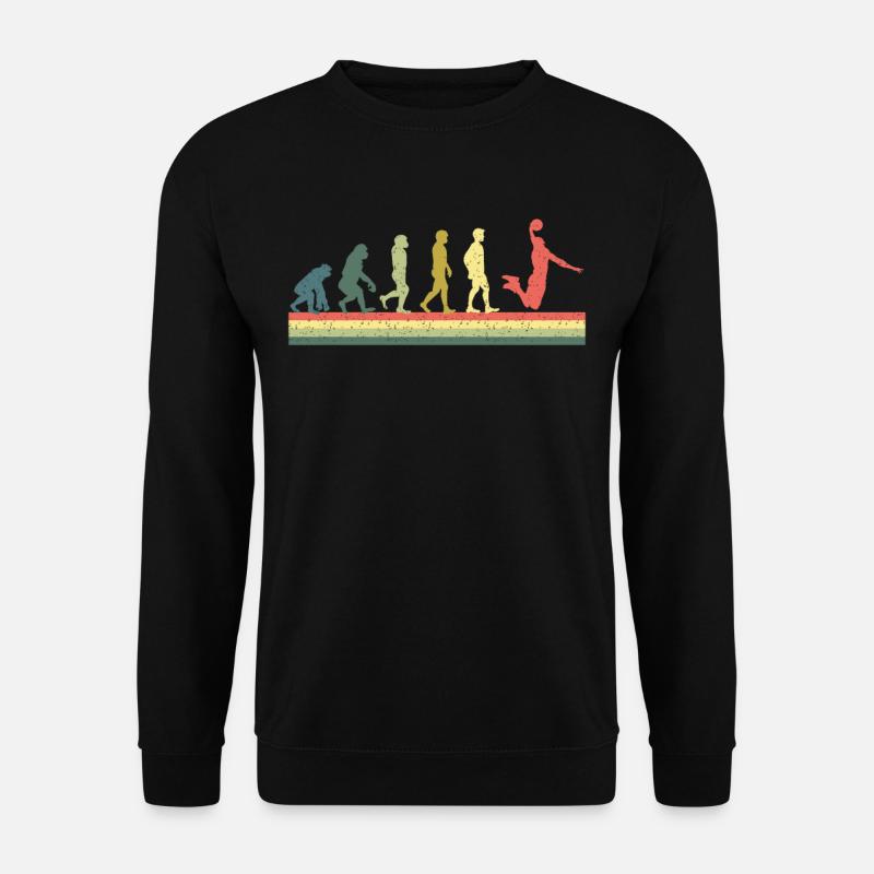 Basketball Evolution - Unisex Sweatshirt - black