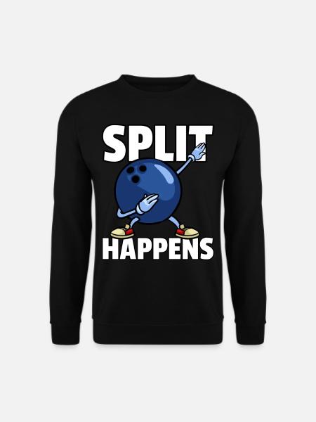 Dabbing Bowling Kegel Spieler Bowler Dab - Unisex Pullover - Schwarz