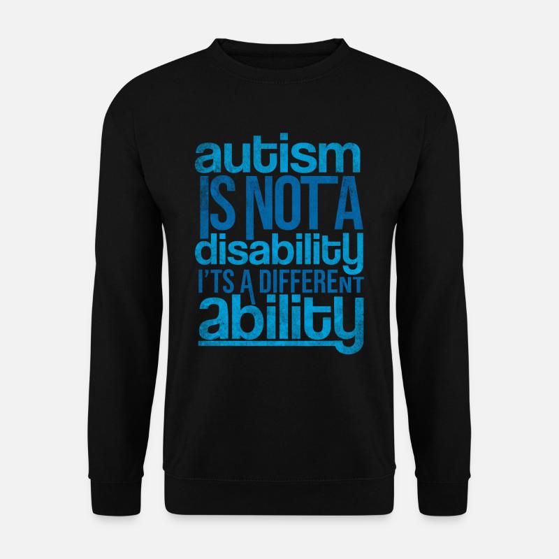 autism - Unisex Sweatshirt - black