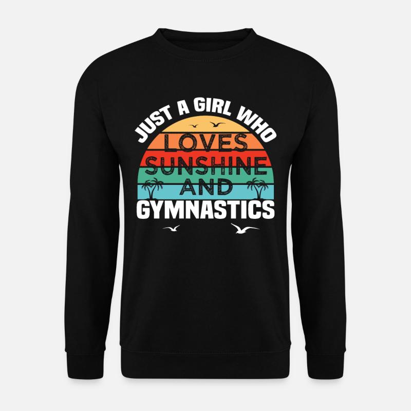 Turnen - Unisex Pullover - Schwarz