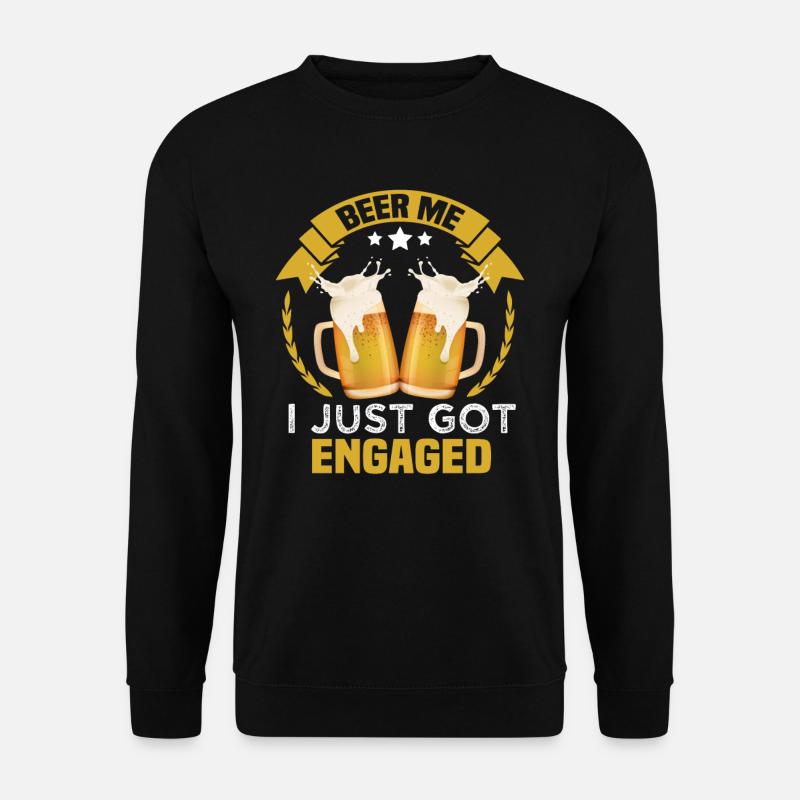Engagement toasting - Unisex Sweatshirt - black
