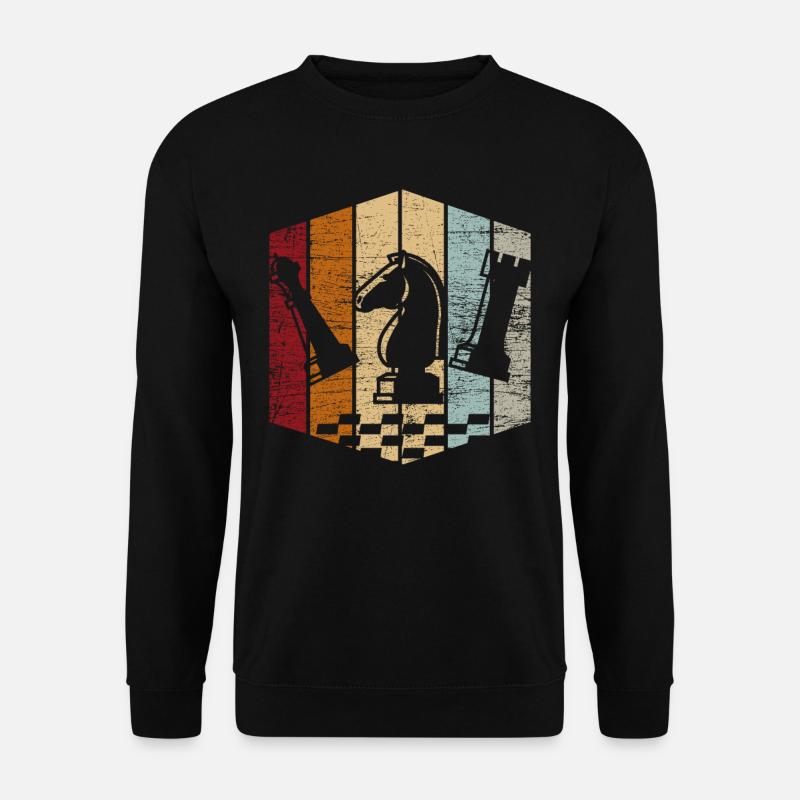 échecs - Sweat-shirt Unisexe - noir
