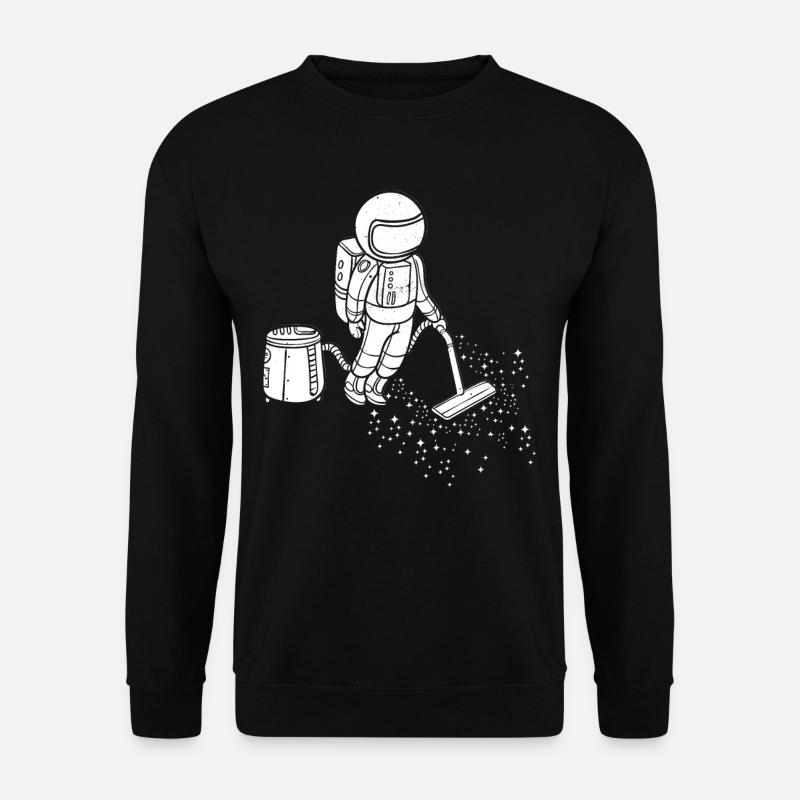 Astronaut Raumfahrer Weltall Galaxie - Unisex Pullover - Schwarz