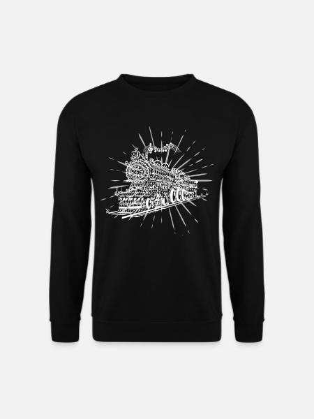 Music train - Unisex Sweatshirt - black