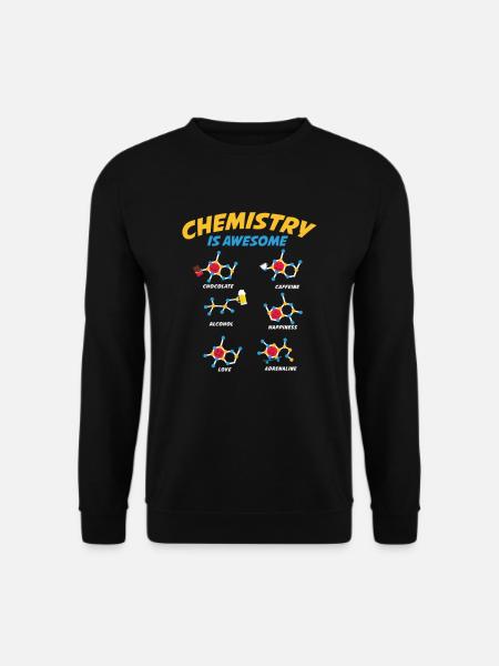 Chemistry Is Awesome - Unisex Pullover - Schwarz
