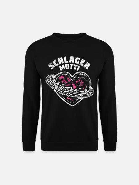 Schlager Mutti - Unisex Pullover - Schwarz