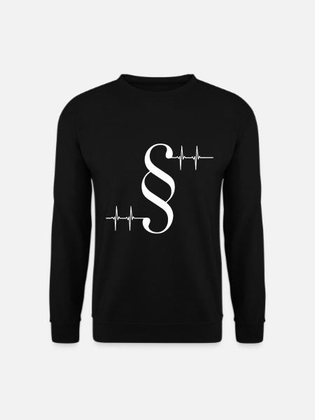 Jura Student Anwalt - Unisex Pullover - Schwarz