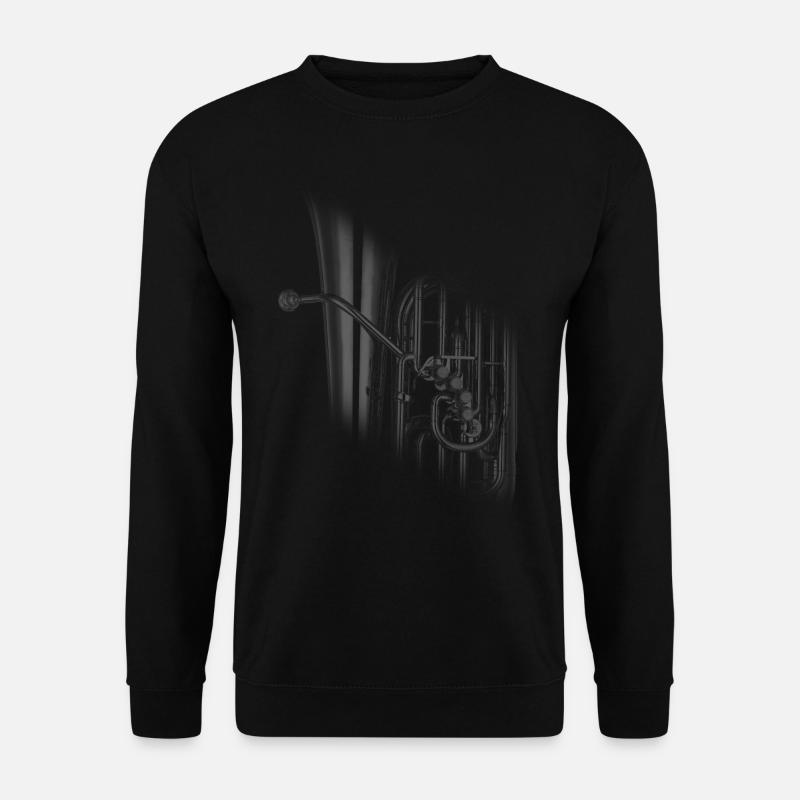 Tuba instrument - Unisex Sweatshirt - black
