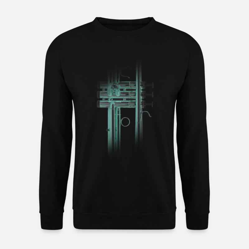trompete - Unisex Pullover - Schwarz