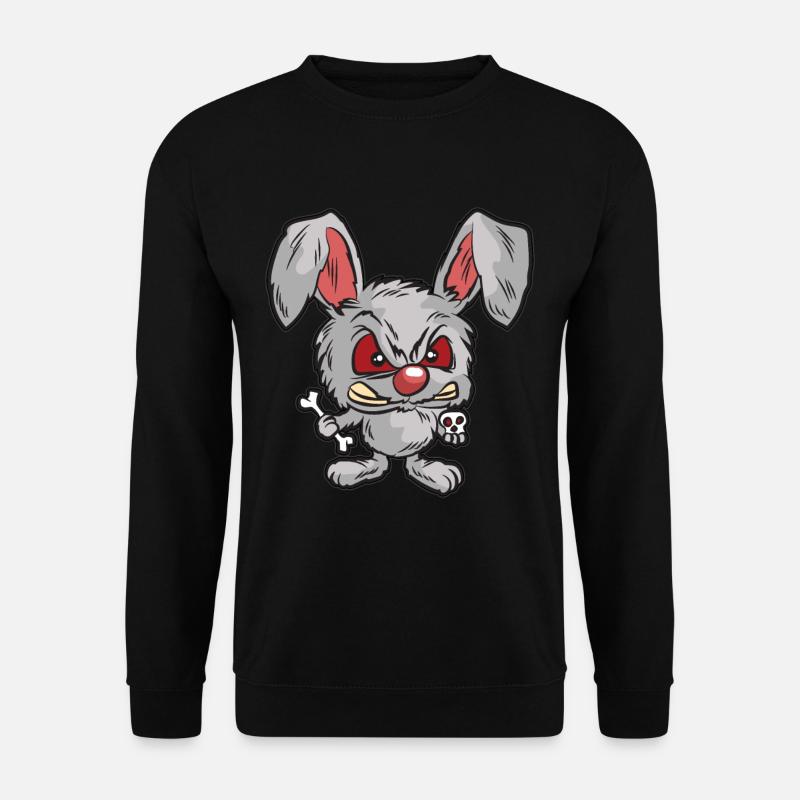 Psychopathic evil humor - Unisex Sweatshirt - black