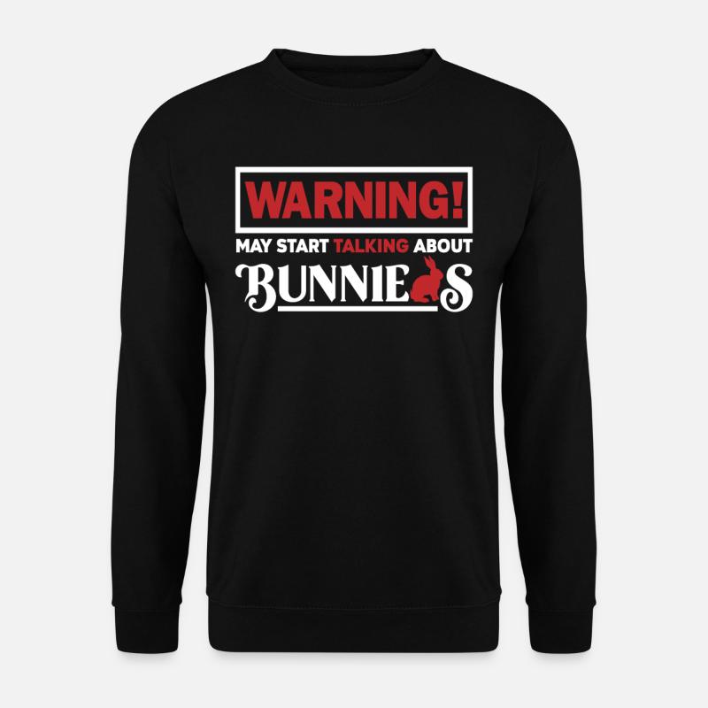 Rabbit - Unisex Sweatshirt - black