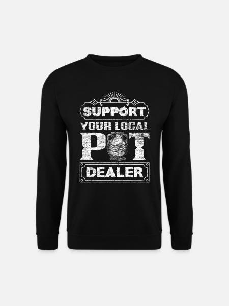 make pottery - Unisex Sweatshirt - black