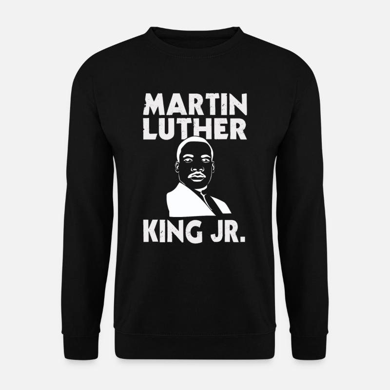 Martin Luther King Junior - Sweat-shirt Unisexe - noir