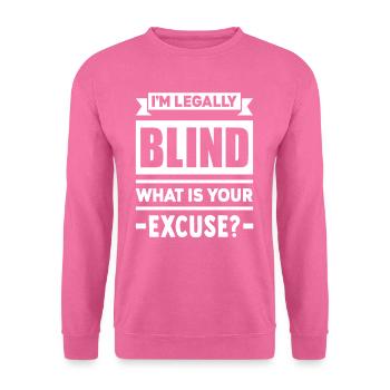 Blind Blinder - Unisex Pullover - Pink - Vorne