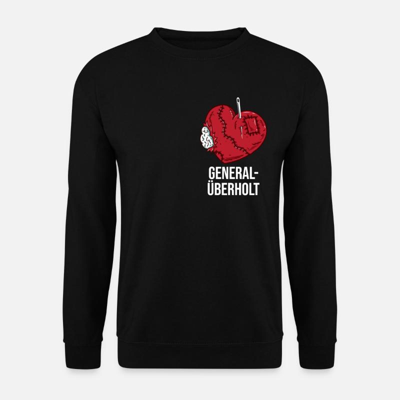 Hjertekirurgi hjerteinfarkt gjenopprettingsgave - Genser unisex - svart