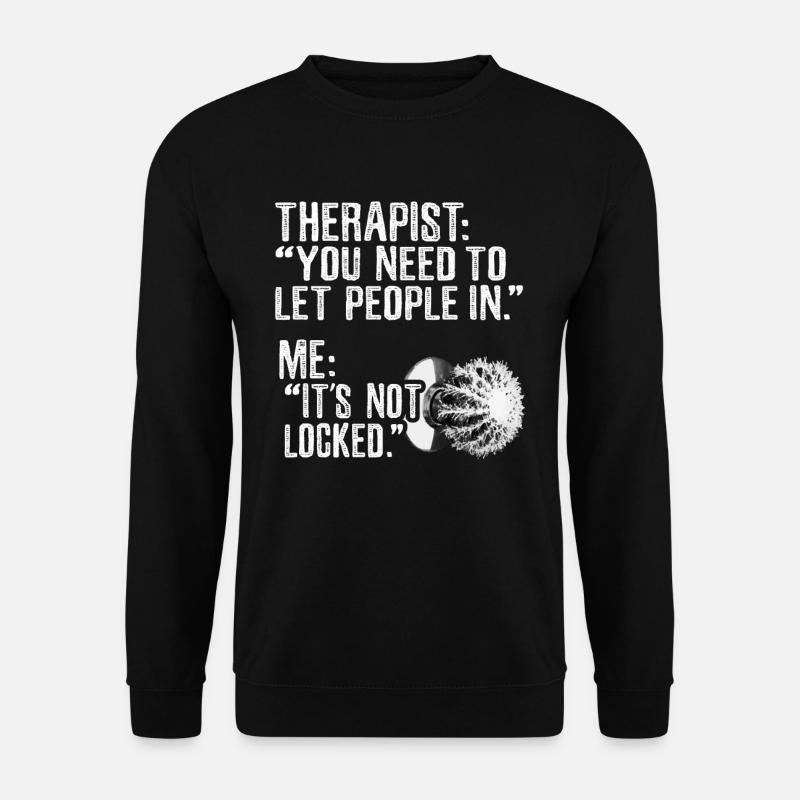 Therapeut Therapist - Unisex Pullover - Schwarz