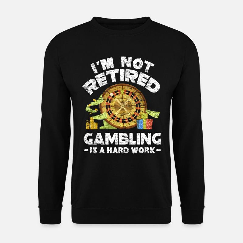 Casino - Unisex Pullover - Schwarz