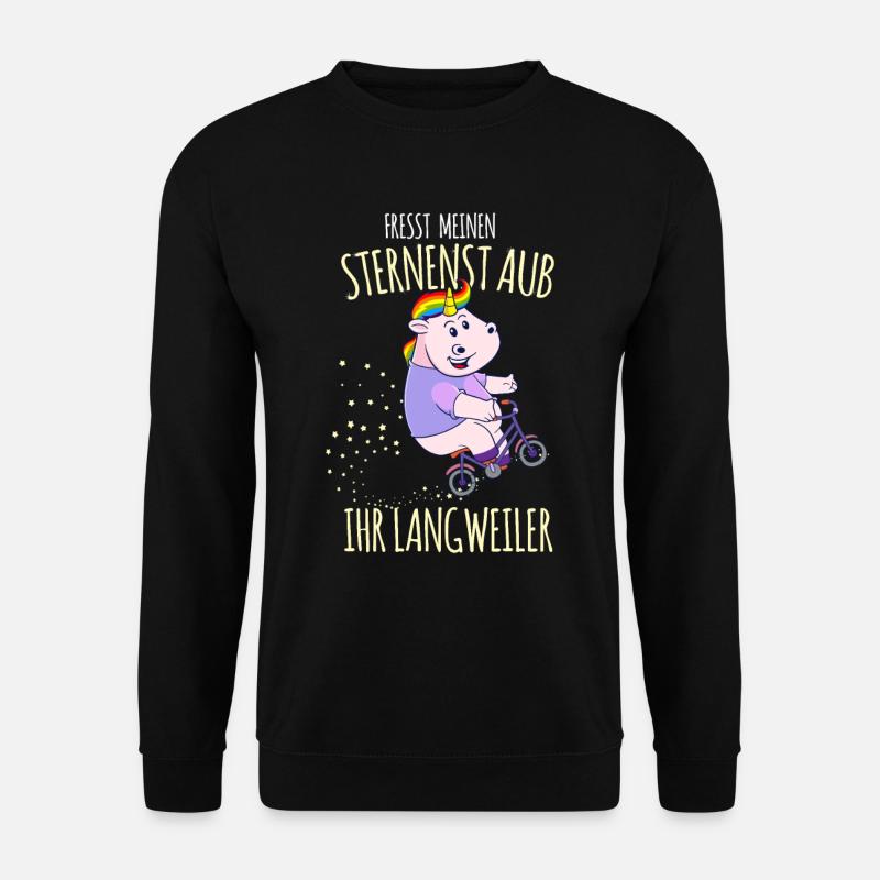 Fresst Meinen Sternenstaub Ihr Langweiler - Unisex Pullover - Schwarz