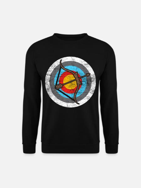 tir à l'arc - Sweat-shirt Unisexe - noir
