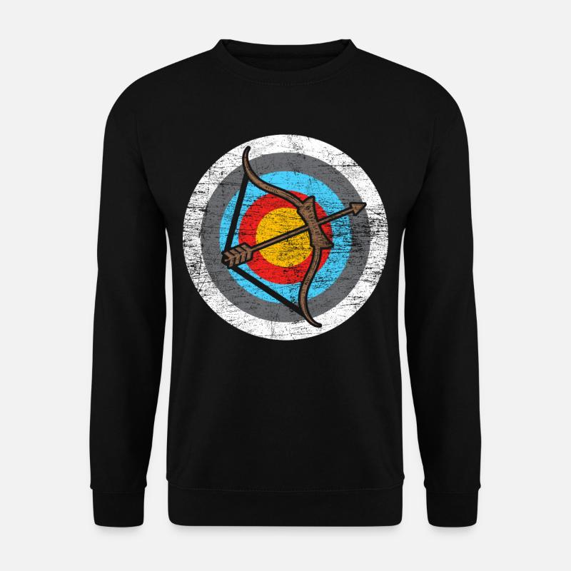 tir à l'arc - Sweat-shirt Unisexe - noir