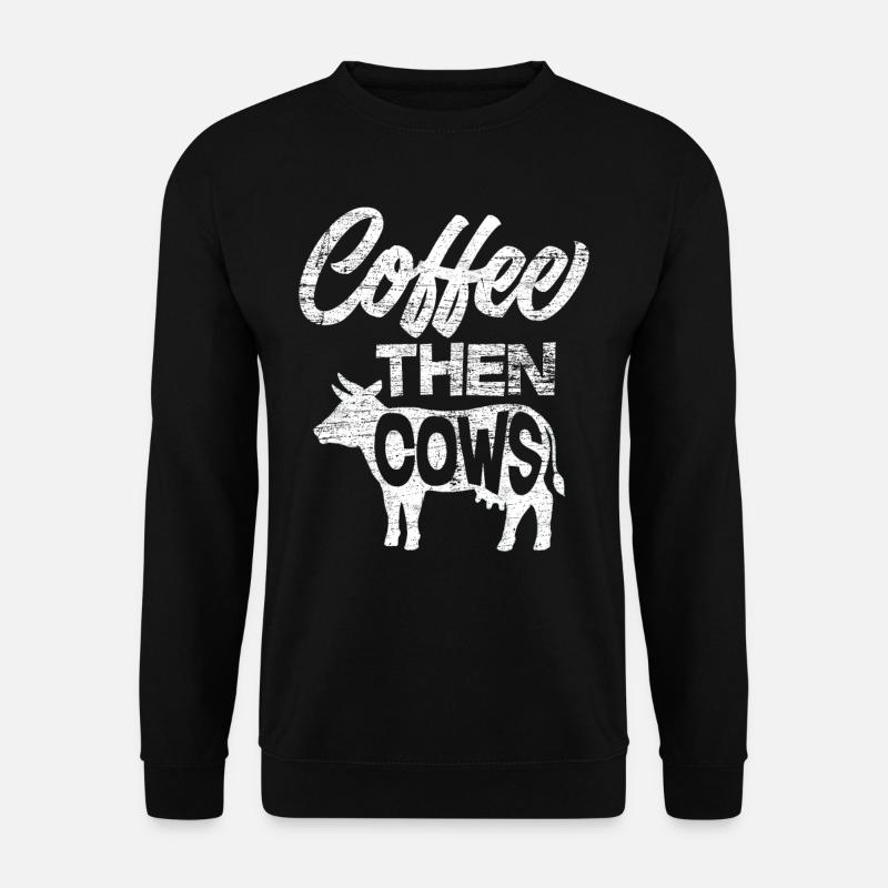 Kuh - Unisex Pullover - Schwarz
