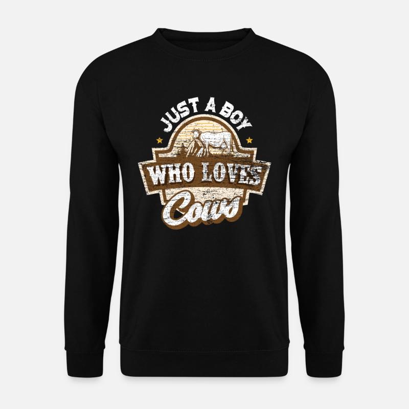 cow - Unisex Sweatshirt - black