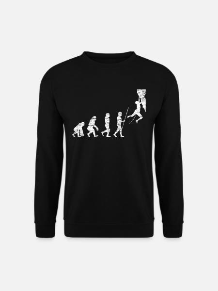 Klettern - Unisex Pullover - Schwarz