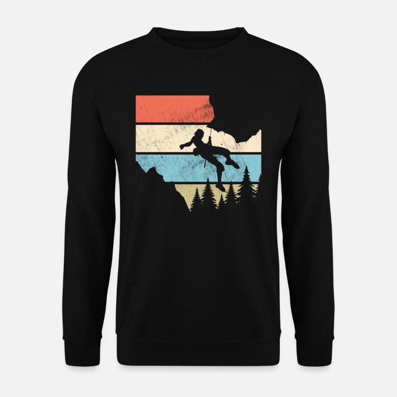 grimper - Sweat-shirt Unisexe - noir