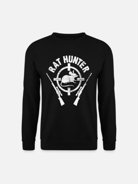 Ratten Jäger - Unisex Pullover - Schwarz