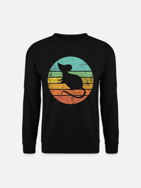 Ratte - Unisex Pullover - Schwarz