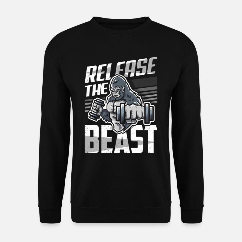 Bodybuilding Strong Man - Unisex Sweatshirt - black
