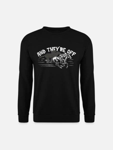 Horses horse racing - Unisex Sweatshirt - black