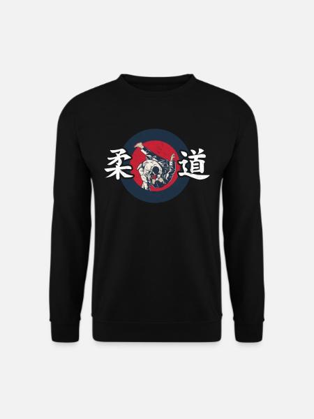 Judo Kampfsport - Unisex Pullover - Schwarz