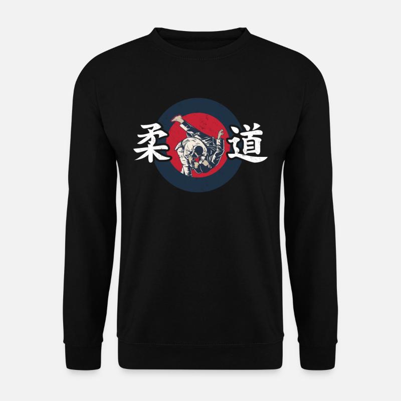 Judo Kampfsport - Unisex Pullover - Schwarz