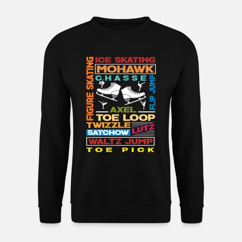 Figure skating sport - Unisex Sweatshirt - black