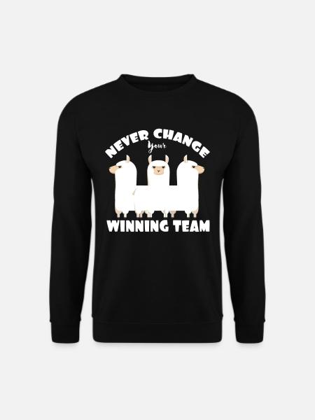Alpaka Team - Unisex Pullover - Schwarz