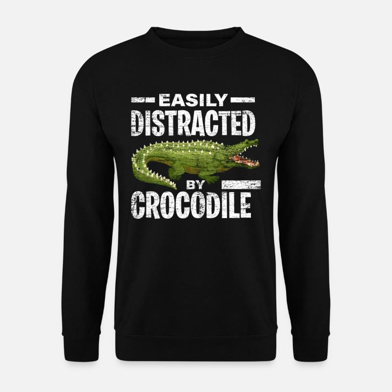 Prédateur de crocodile - Sweat-shirt Unisexe - noir