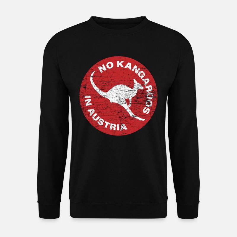Kangaroo Austria - Unisex Sweatshirt - black