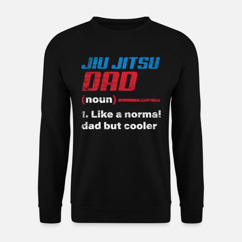 Papa Jiu Jitsu - Sweat-shirt Unisexe - noir