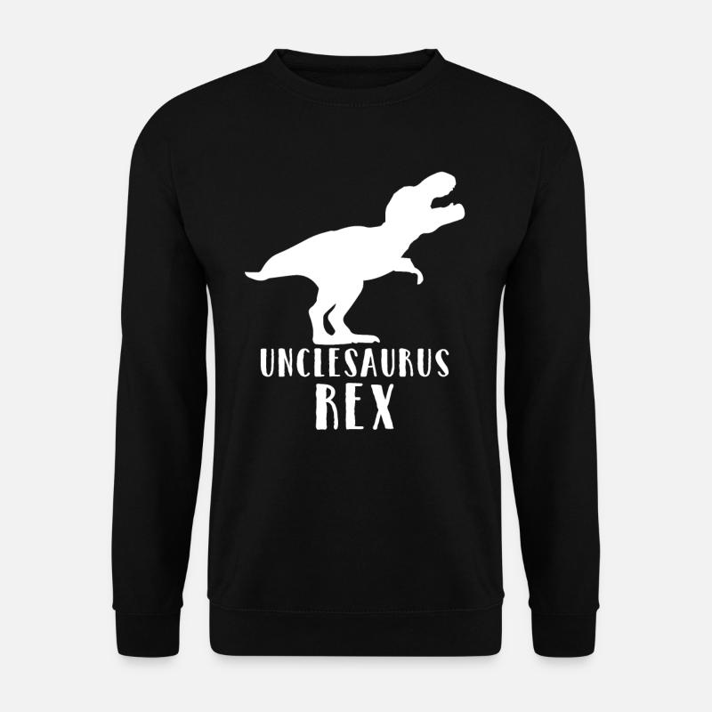 Unclesaurus Rex - Unisex Sweatshirt - black