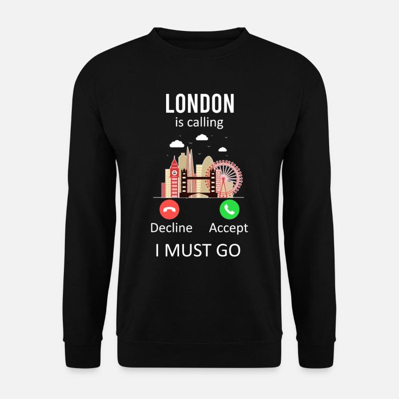 London - Unisex Sweatshirt - black