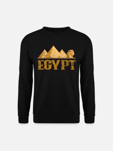 Ägypten Pyramiden - Unisex Pullover - Schwarz