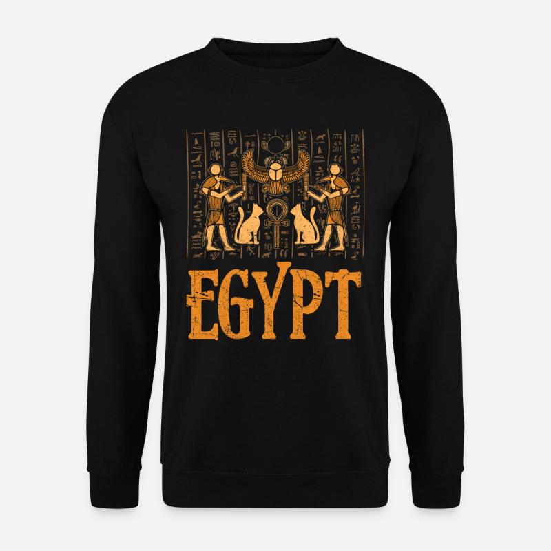 Ägypten Geschichte - Unisex Pullover - Schwarz