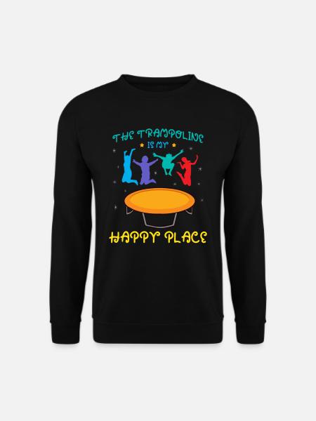 Trampolin Springen Liebe - Unisex Pullover - Schwarz