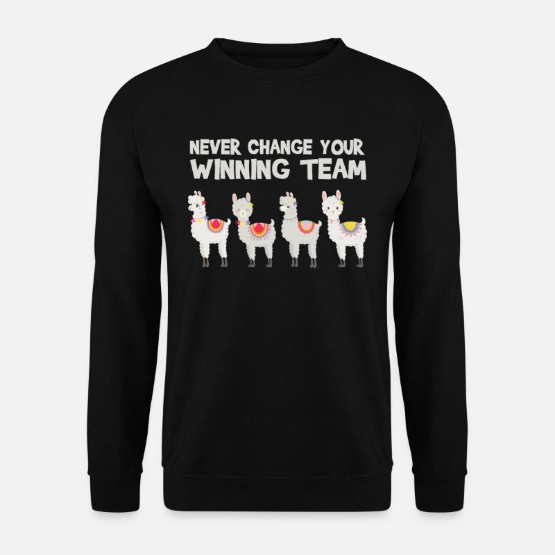Alpaca alpaca alpaca alpaca - Unisex Sweatshirt - black